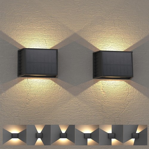 2pcs solar wall lights dusk - lights, to