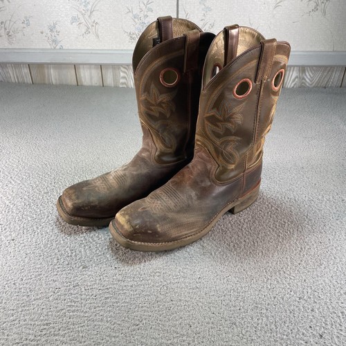 Double western boots - boots, mens