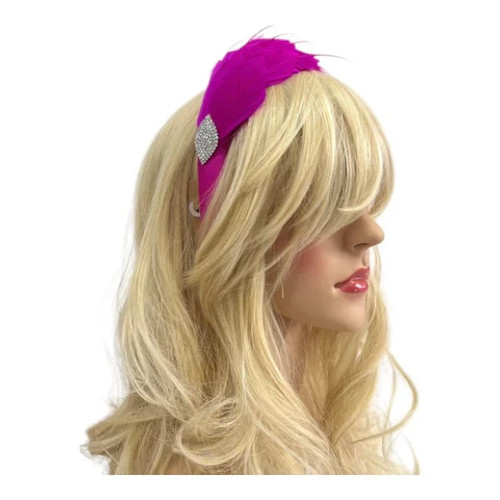 Feather fascinator alice - feather,