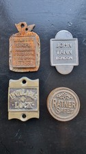 Genuine Vintage Safe Plaque Escutcheons