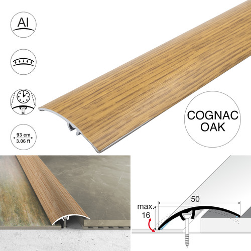 Aluminium wood effect door - ,