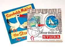 2 Vintage Stork Margarine