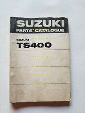 Suzuki 400 parts catalog - ts,