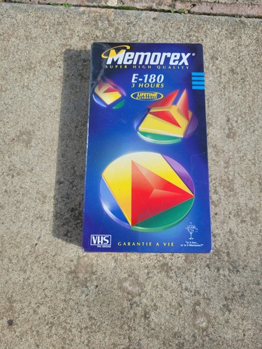 Memorex blank vhs - blank, video