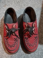 ASOS Burgundy And Black Women's Creeper Style  Shoes Size 7