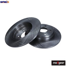 2x BRAKE DISC 19-0727 FOR