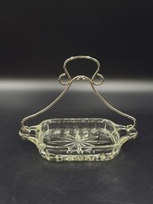 Vintage Clear Pressed Glass