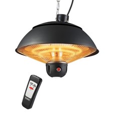 Donyer Power Electric Halogen Tubes Hanging Patio Heater 2000w Ip24RRP £71