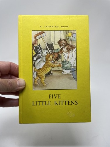Five little kittens - kittens,, vintage