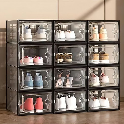 12x stackable foldable boxes - stackable,
