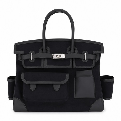 Hermès birkin cargo noir - hermès,