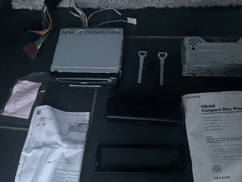 Sony cdx s1000 - cdx-s1000, fm/am