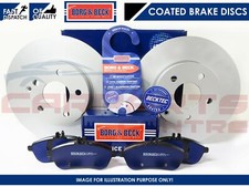 FOR SEAT LEON 1.9 TDi FR 150 1999-2005 REAR BORG & BECK BRAKE DISCS PADS 232mm