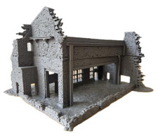 28mm Large Damaged Mansion