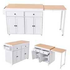 Extendable Kitchen Island on