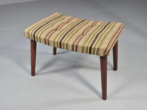 Vintage mid century footstool - century,