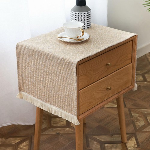 Bedside table tassel cover - bedside,