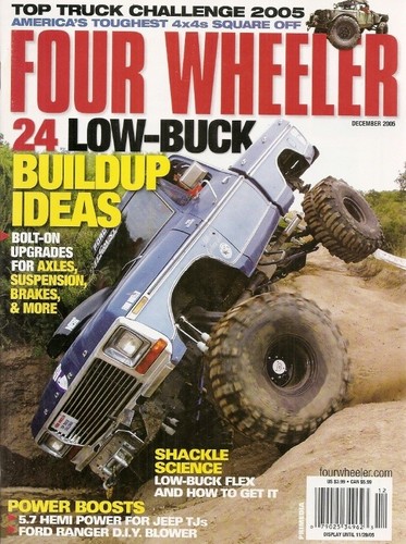 Four wheeler 2005 dec - four,