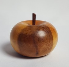 Vintage Treen Apple Wood