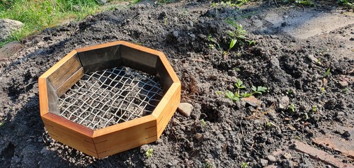 Garden riddle soil grader - riddle,,