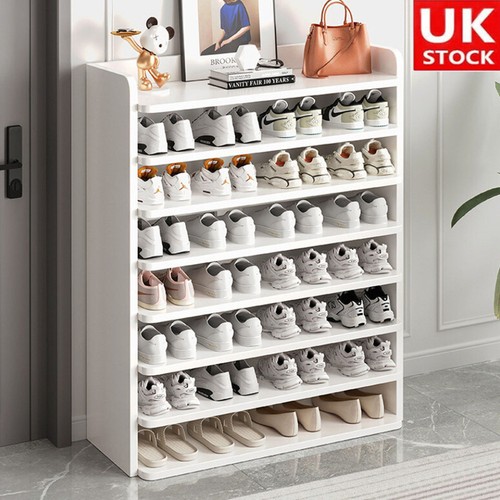 Tier wooden shoe rack - wooden,
