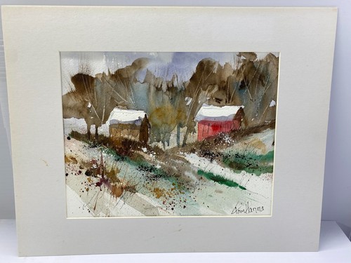 Original watercolor painting - original,