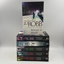 In Death Books x 6 J D Robb (Nora Roberts) Paperback Bundle Fantasy Loyalty