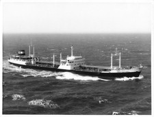 Vintage Montestoril - Tanker ship photograph 9.5 x 7 Inch (b7)