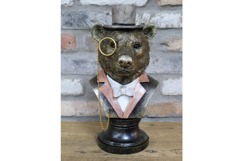 Large bear bust - large,
