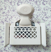 Martha Stewart Large Lattice Edge Lever Punch with alignment guides.Card Crafts.