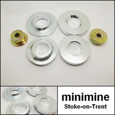 Classic Mini Front Subframe Solid Tower Mount Kit 6pc turret austin morris 1275