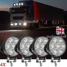 4X 2.5" LED Round Work Lamp