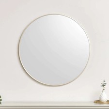 Large Round Champagne Gold