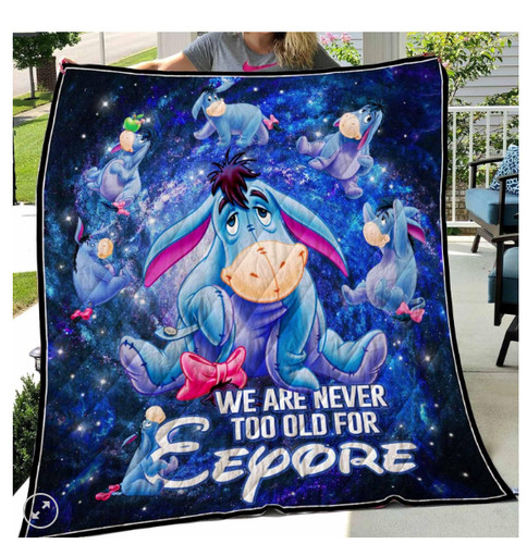 Eeyore quilt fleece blanket - quilt,,