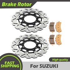 2 Front Brake Discs Rotors