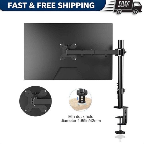 Single arm monitor - single, desk