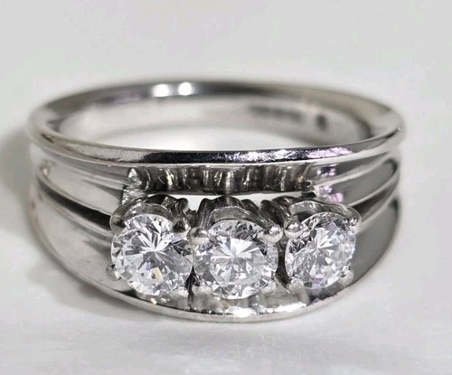 18ct white gold trilogy - gold,