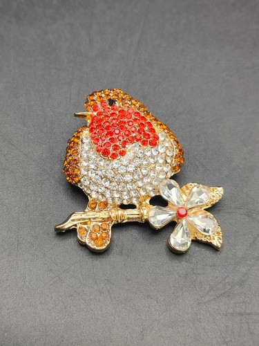 Robin redbreast rhinestone - robin,