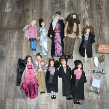 Mattel Harry Potter 12 Inch Action Figure Dolls Set With Accessories