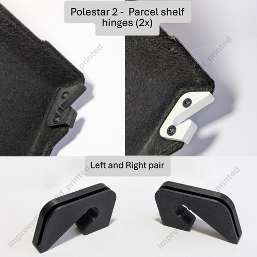 Polestar parcel shelf - (2x),
