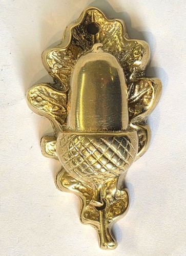 Small cast brass - door, knocker