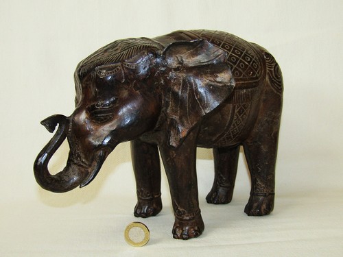 Atq vtg large indian - large, bronze