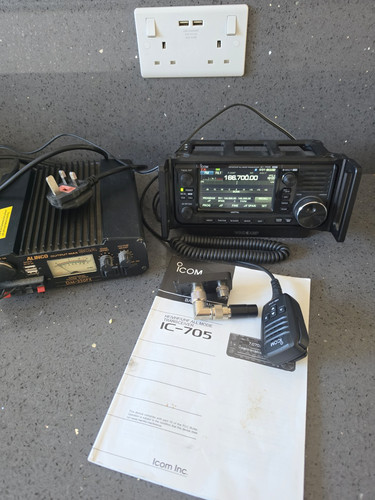 Icom 705 vhf - ic-705, hf/vhf/uhf