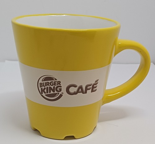 Burger king café yellow cup - king,