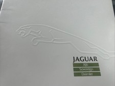 Jaguar XJ6 Sovereign Daimler Cars Range Car Sales Brochure 1987