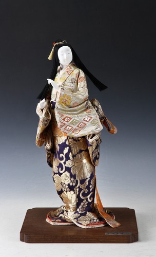 Beautiful japanese geisha doll - geisha,