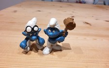 2 x Schleich Peyo West Germany