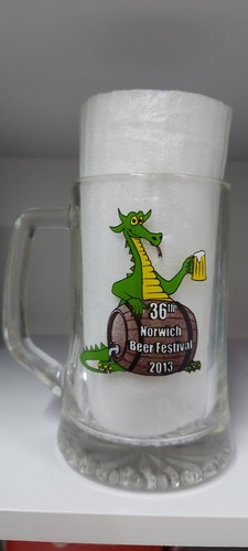 Norwich beer festival half