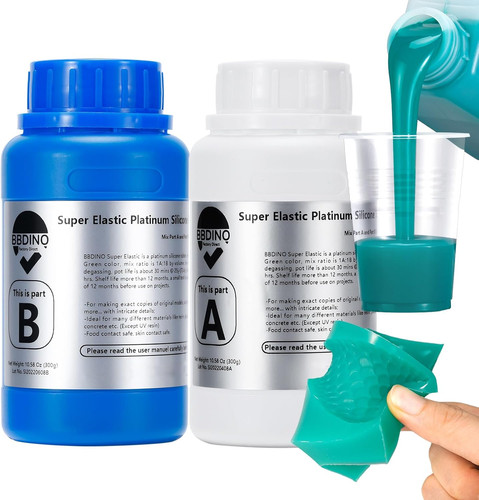 Silicone mould making kit - mould,