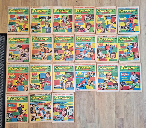 Scorcher comic 21 issues - -,